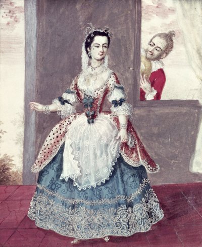 Mademoiselle Contat in the Role of Suzanne in 